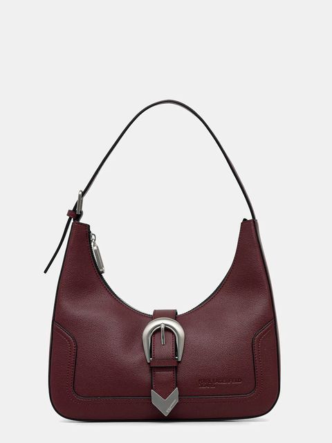 Karl Lagerfeld Jeans torebka kolor bordowy A4W30143 - zdjęcie produktu nr 1