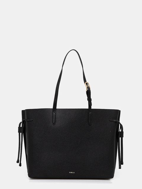 Furla torebka skórzana kolor czarny WB02001 BX4329 3924S - zdjęcie produktu nr 1