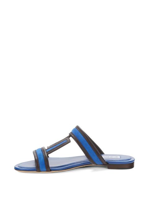 Tod's T-strap sandals - Blue