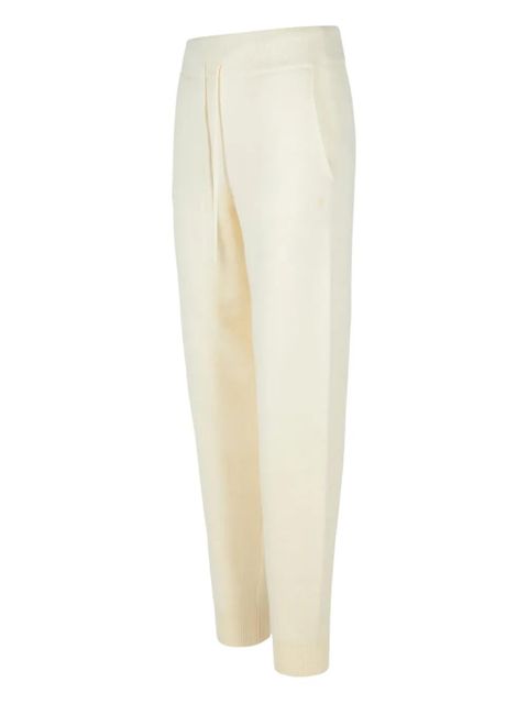 LouLou de Saison elastic-waistband cashmere trousers - Neutrals