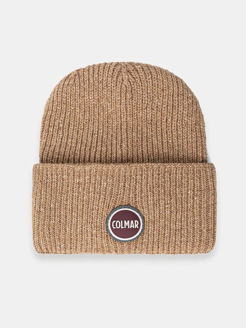 Colmar czapka z wełną kolor brązowy 5028N.3VI