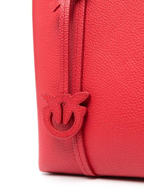 PINKO leather tote bag - Red