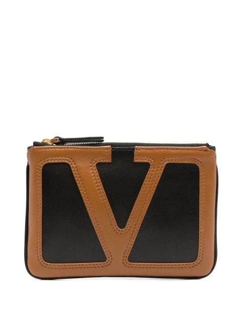 Valentino Garavani Viva Superstar leather wallet - Black