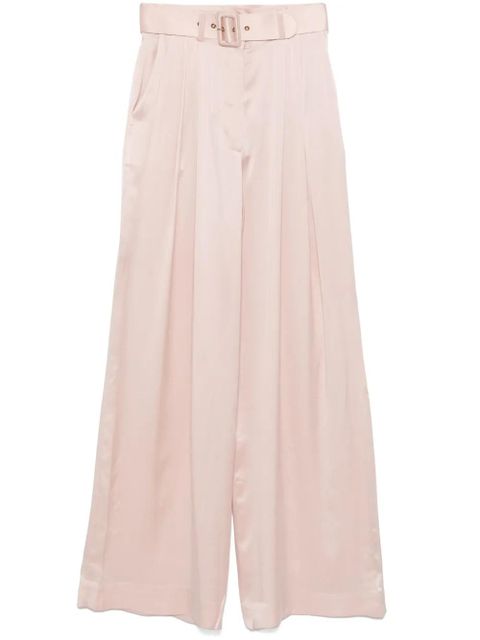ZIMMERMANN silk palazzo pants - Neutrals - zdjęcie produktu nr 1
