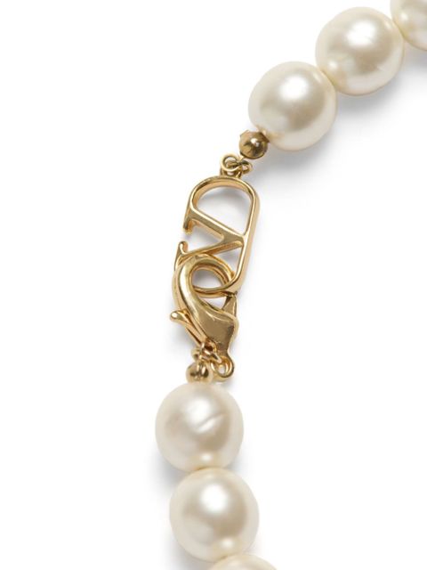 Valentino Garavani Coeur Royal necklace - White