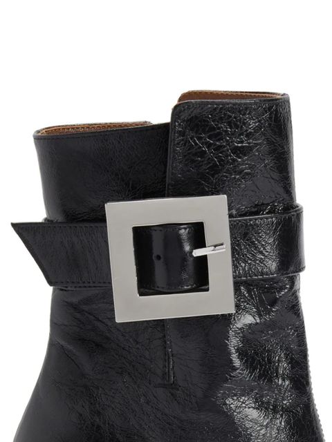 Giuseppe Zanotti 90mm Seattle Bootie buckle boots - Black