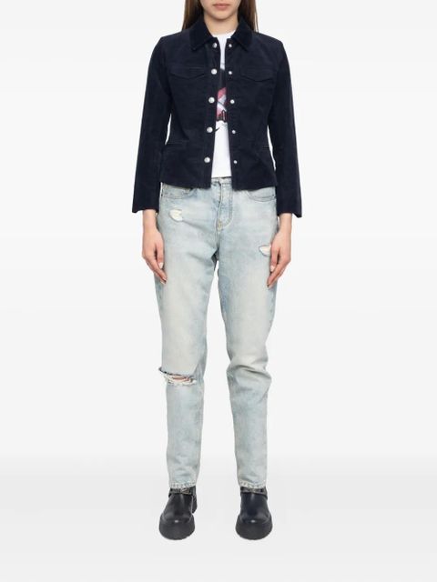 Zadig&Voltaire Liam corduroy jacket - Blue - zdjęcie produktu nr 2