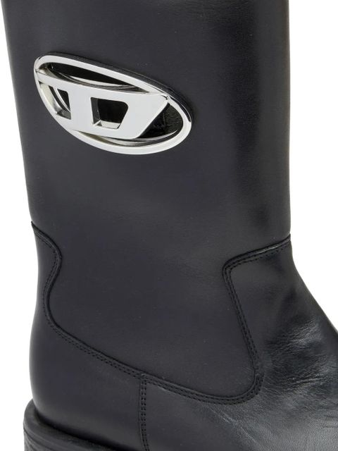 Diesel D-Hammer Bkr D leather boots - Black