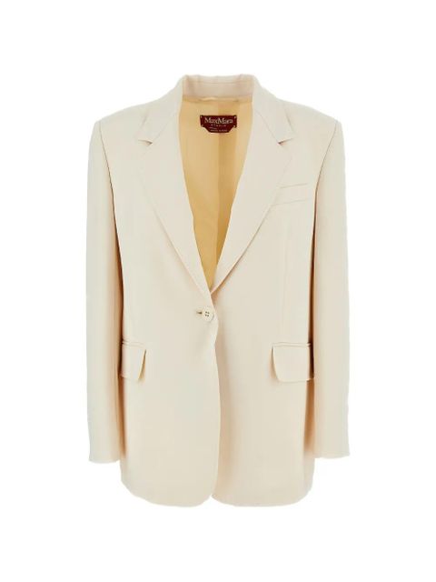 Max Mara flap pocket button jacket - Neutrals - zdjęcie produktu nr 1