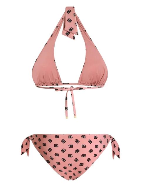 Dolce & Gabbana DNA polka-dot print bikini - Pink - zdjęcie produktu nr 2