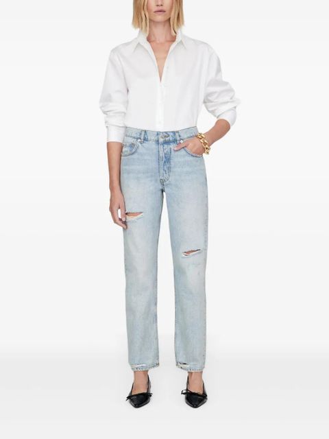 ANINE BING ripped jeans - Blue