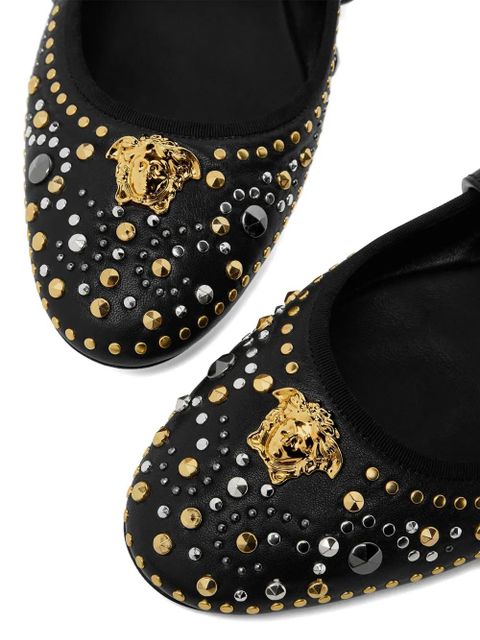 Versace La Medusa ballet flats - Black - zdjęcie produktu nr 2