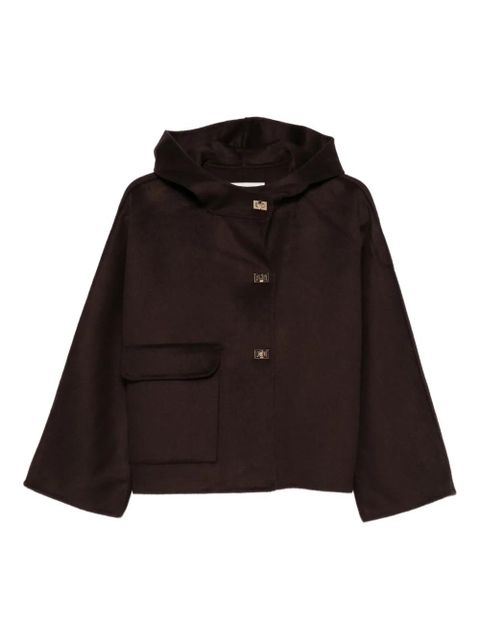 Ba&Sh hooded patch-pocket jacket - Brown - zdjęcie produktu nr 1