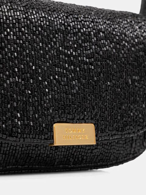 Tommy Hilfiger torebka kolor czarny AW0AW17940