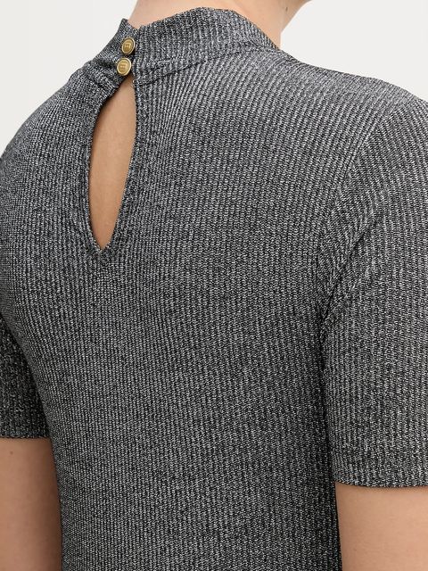 Tommy Hilfiger sukienka kolor czarny mini prosta WW0WW49390