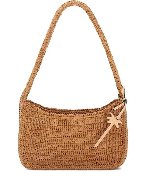 Manebi raffia shoulder bag - Brown - zdjęcie produktu nr 1