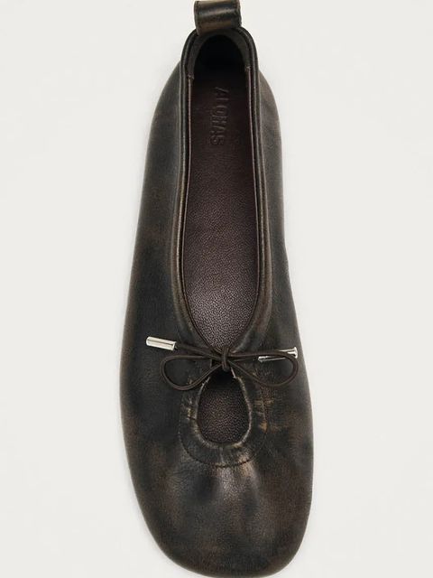 Alohas baleriny skórzane Rosalind