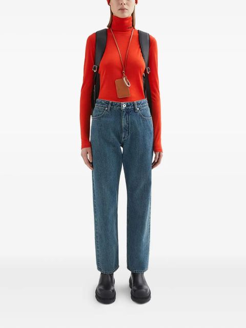 Jil Sander roll-neck T-shirt - Orange - zdjęcie produktu nr 2