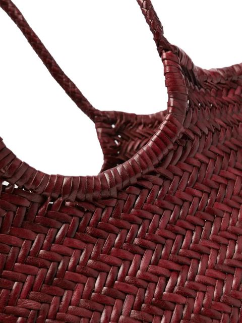 DRAGON DIFFUSION large Nantucket leather tote bag - Red