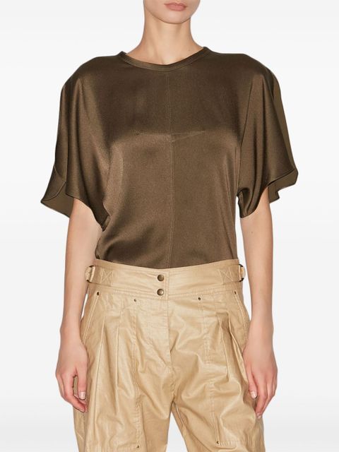 ISABEL MARANT Karlita blouse - Green