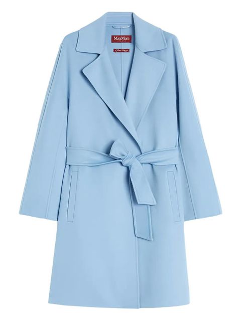 Max Mara tie belt coat - Blue - zdjęcie produktu nr 2
