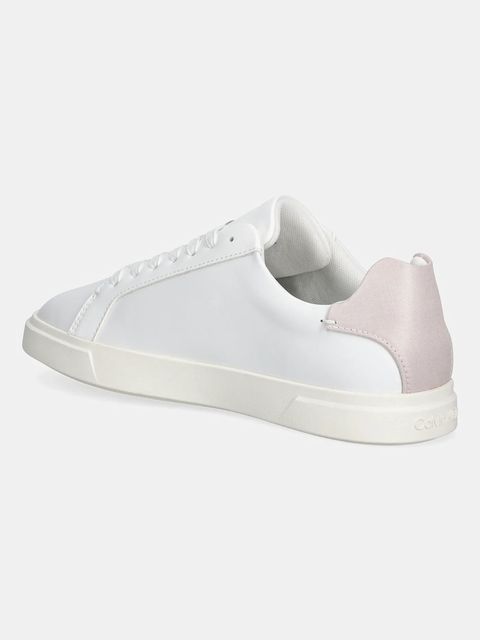 Calvin Klein sneakersy LOW PRO CUP LACEUP LTH MOIRE kolor beżowy HW0HW02845