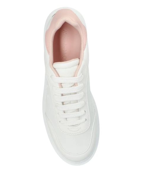Alexander McQueen Oversized embossed-logo platform sneakers - White - zdjęcie produktu nr 2