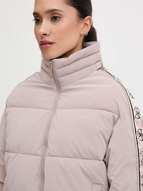 Guess kurtka kolor różowy zimowa V5BL11 WGYC2