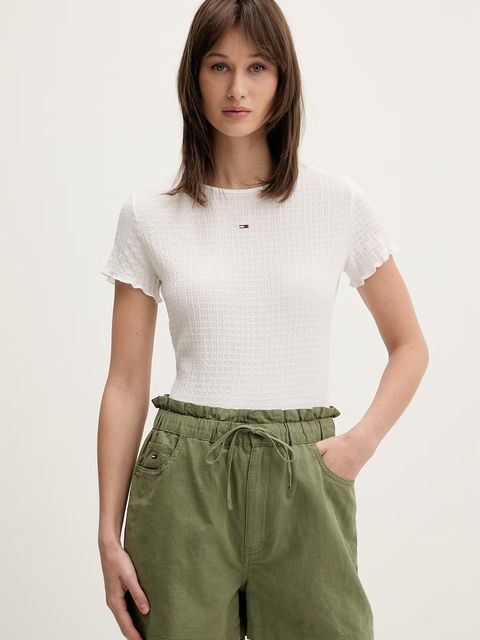 Tommy Jeans T-shirt damski - zdjęcie produktu nr 1