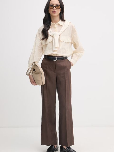 United Colors of Benetton koszula damska z bawełną - zdjęcie produktu nr 1