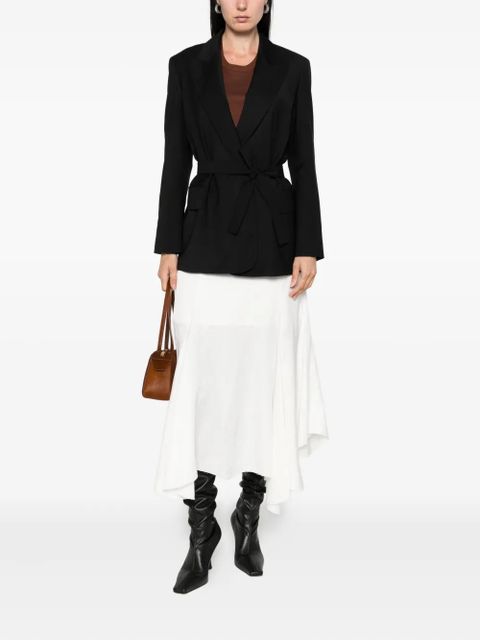 Max Mara belted wrap jacket - Black - zdjęcie produktu nr 2