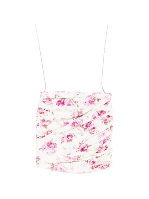 Magda Butrym floral ruched mini swin skirt - Neutrals - zdjęcie produktu nr 2