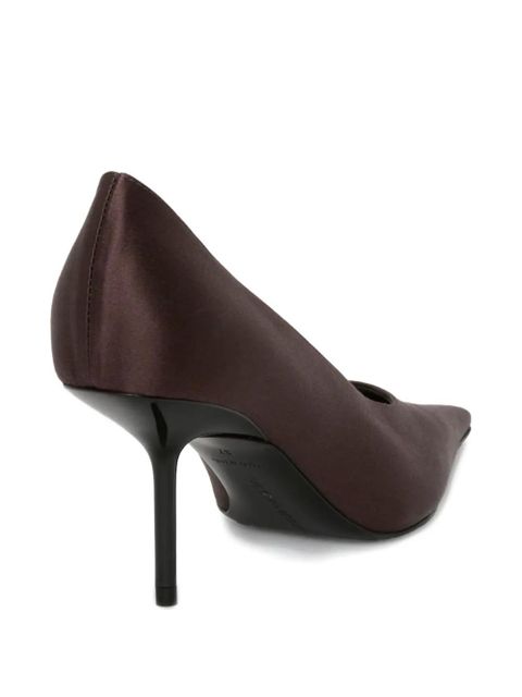 Victoria Beckham 75mm pointed-toe pumps - Brown
