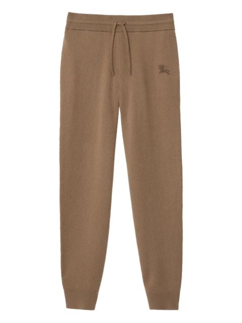 Burberry Equestrian Knight-detail track pants - Brown - zdjęcie produktu nr 1