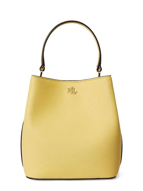 Lauren Ralph Lauren torebka worek damska skórzana - zdjęcie produktu nr 1