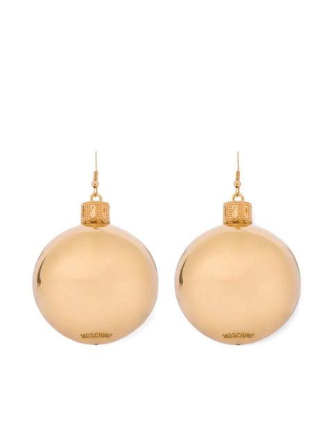 Moschino sphere-shape drop earrings - Gold - zdjęcie produktu nr 1