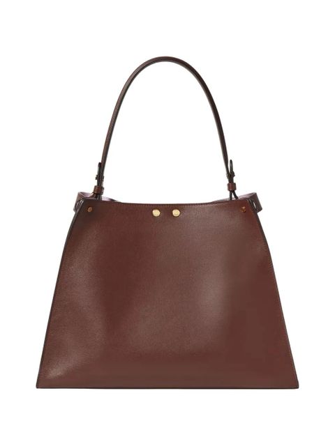 FENDI Way leather tote bag - Brown