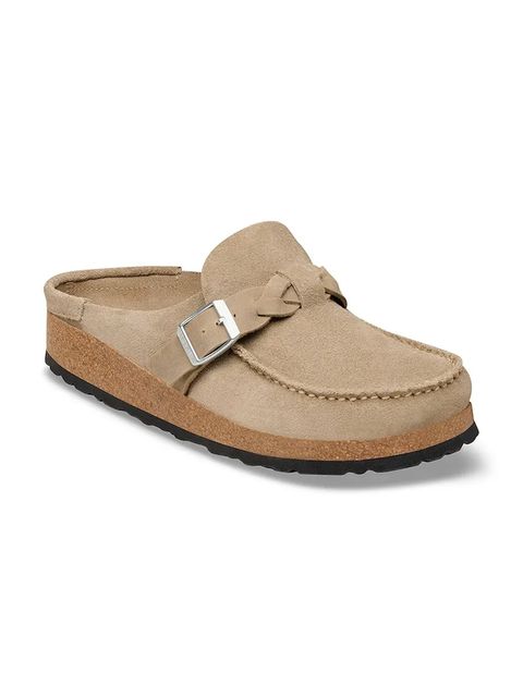 Birkenstock klapki skórzane Buckley - zdjęcie produktu nr 1
