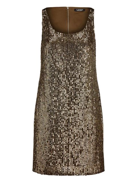 Lauren Ralph Lauren sequined mini dress - Gold - zdjęcie produktu nr 1