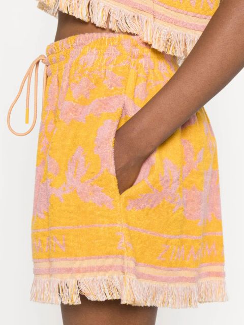 ZIMMERMANN Wylie shorts - Yellow