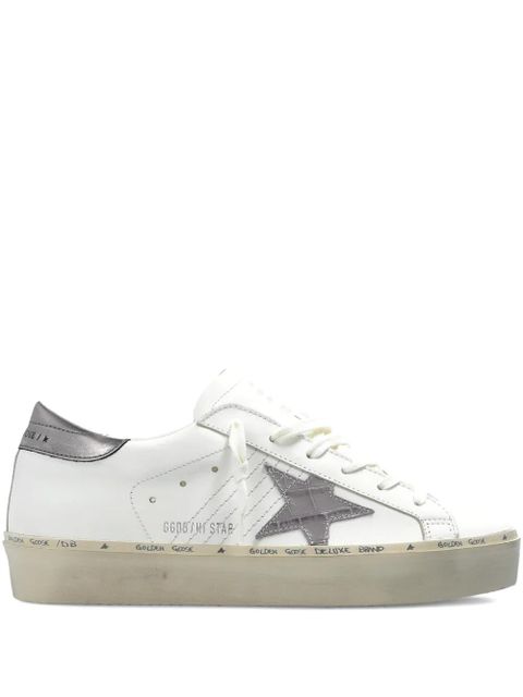 Golden Goose Hi Star leather sneakers - White - zdjęcie produktu nr 1