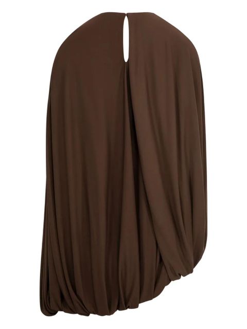 LOEWE draped blouse - Brown - zdjęcie produktu nr 2