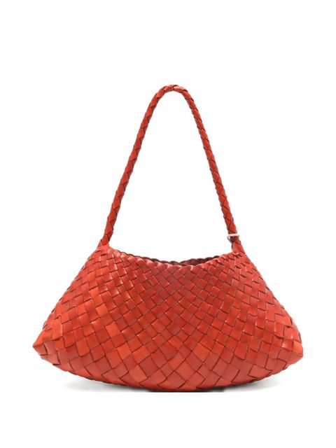 DRAGON DIFFUSION Rosanna woven braided tote bag - Orange - zdjęcie produktu nr 1