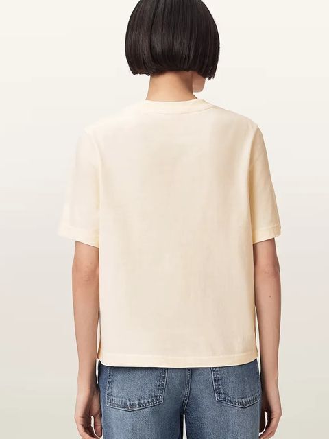 AllSaints t-shirt bawełniany LISA - zdjęcie produktu nr 2