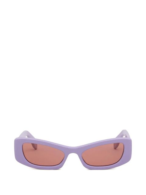 Marni Nyama rectangular butterfly sunglasses - Purple - zdjęcie produktu nr 1