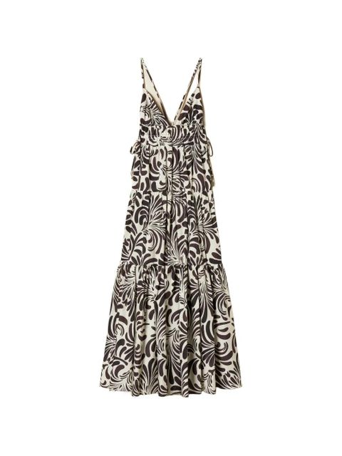TWINSET printed maxi dress - Neutrals - zdjęcie produktu nr 1