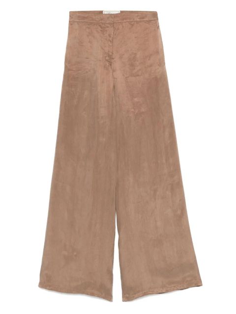 Blumarine gabardine trousers - Brown - zdjęcie produktu nr 1