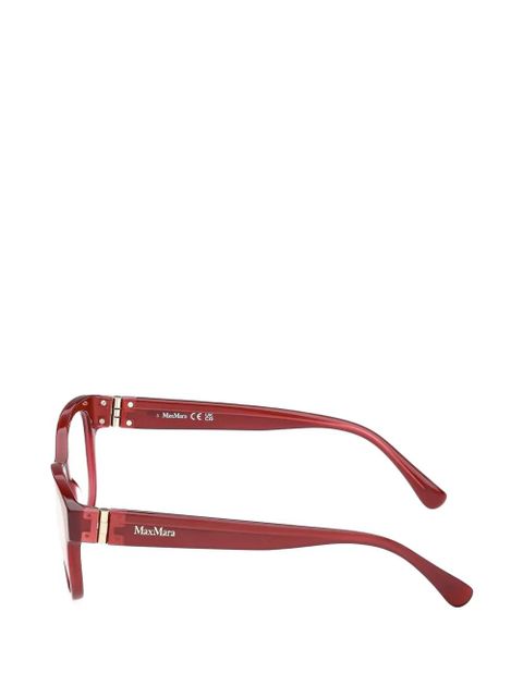 Max Mara Eyewear round-frame glasses - Red