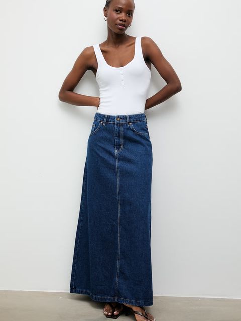 Answear.LAB spódnica jeansowa - zdjęcie produktu nr 2