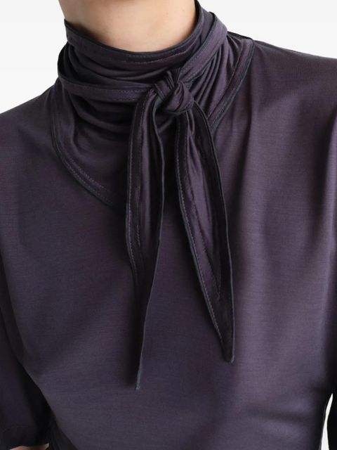 LEMAIRE Foulard blouse - Purple